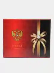 Светло-бежевый подарочный набор, мужской: фляга с рюмками