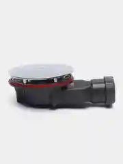 Серый сифон для душевого поддона Wirquin Slim + сверхплоский, сухой затвор, слив D90 мм, 30723365