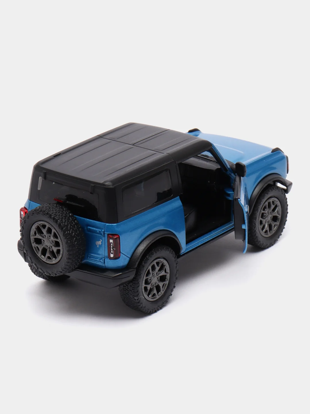 Синий машинка металлическая Kinsmart 1:34 2022 Ford Bronco (Hard Top) KT5438DB