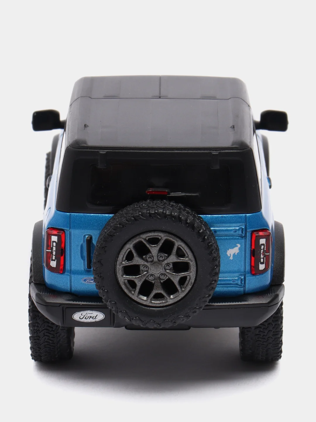 Синий машинка металлическая Kinsmart 1:34 2022 Ford Bronco (Hard Top) KT5438DB