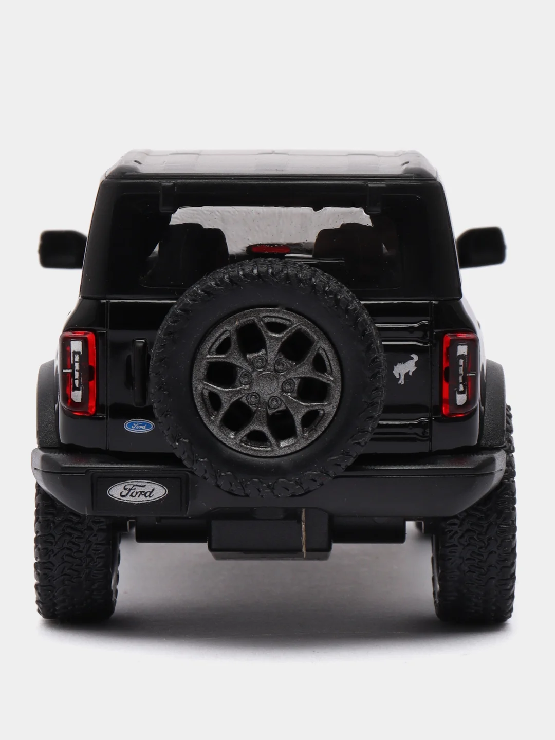 Черный машинка металлическая Kinsmart 1:34 2022 Ford Bronco (Hard Top) KT5438DB