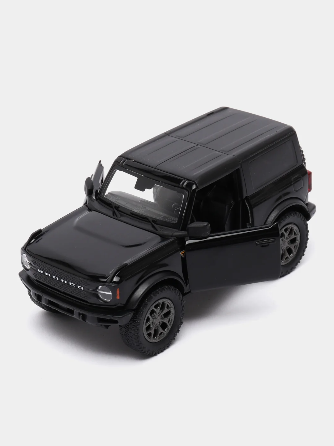 Черный машинка металлическая Kinsmart 1:34 2022 Ford Bronco (Hard Top) KT5438DB