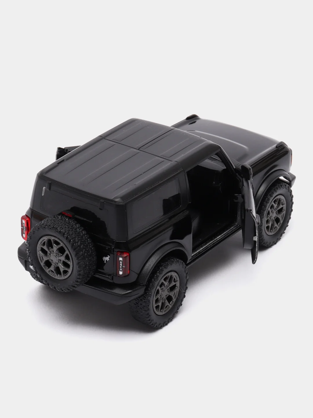 Черный машинка металлическая Kinsmart 1:34 2022 Ford Bronco (Hard Top) KT5438DB
