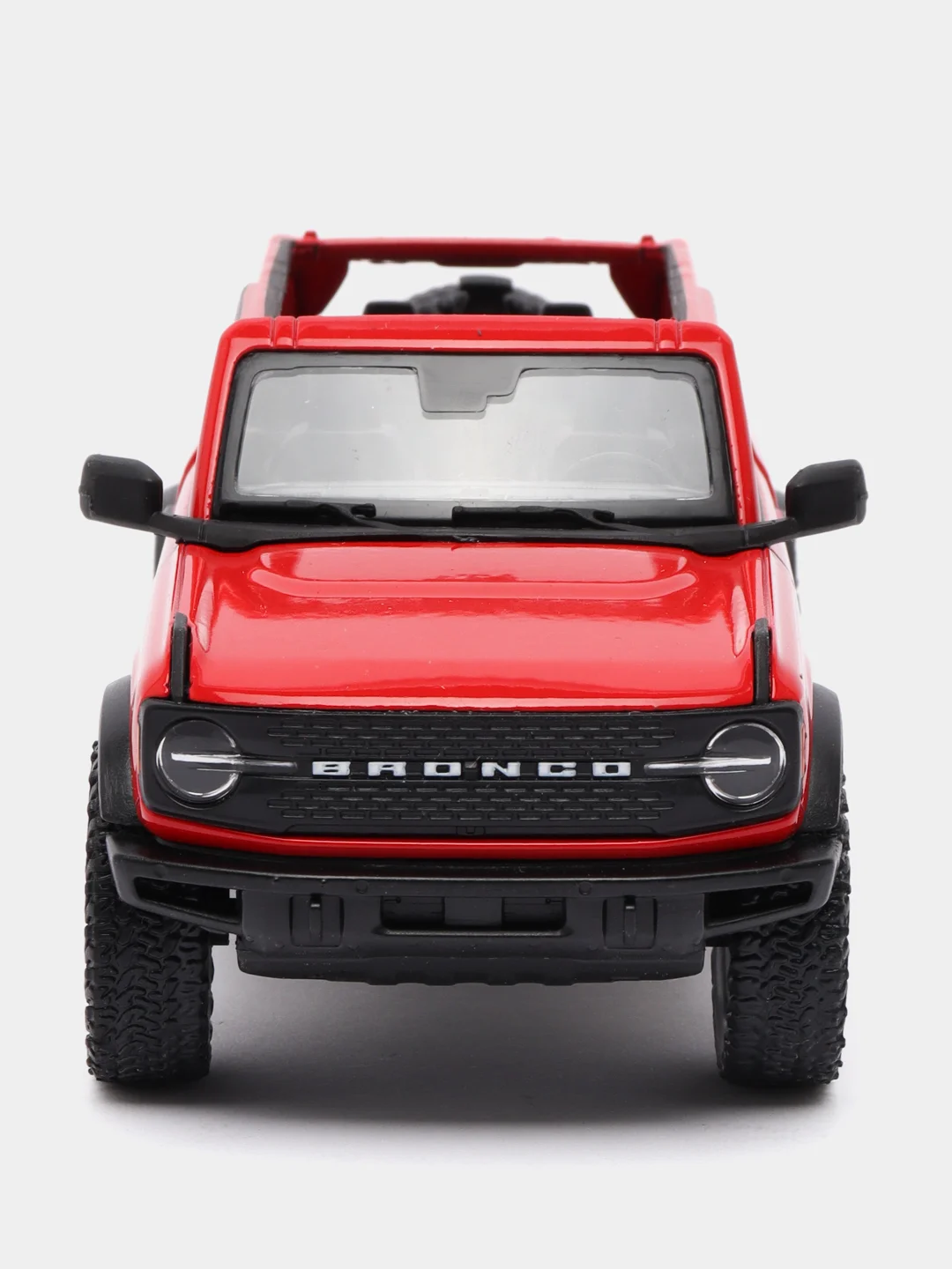 Красный машинка металлическая Kinsmart 1:34 2022 Ford Bronco (Open Top) KT5438DA