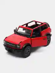 Красный машинка металлическая Kinsmart 1:34 2022 Ford Bronco (Open Top) KT5438DA
