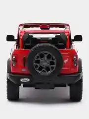 Красный машинка металлическая Kinsmart 1:34 2022 Ford Bronco (Open Top) KT5438DA