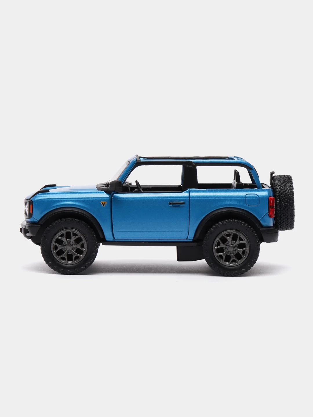 Красный машинка металлическая Kinsmart 1:34 2022 Ford Bronco (Open Top) KT5438DA