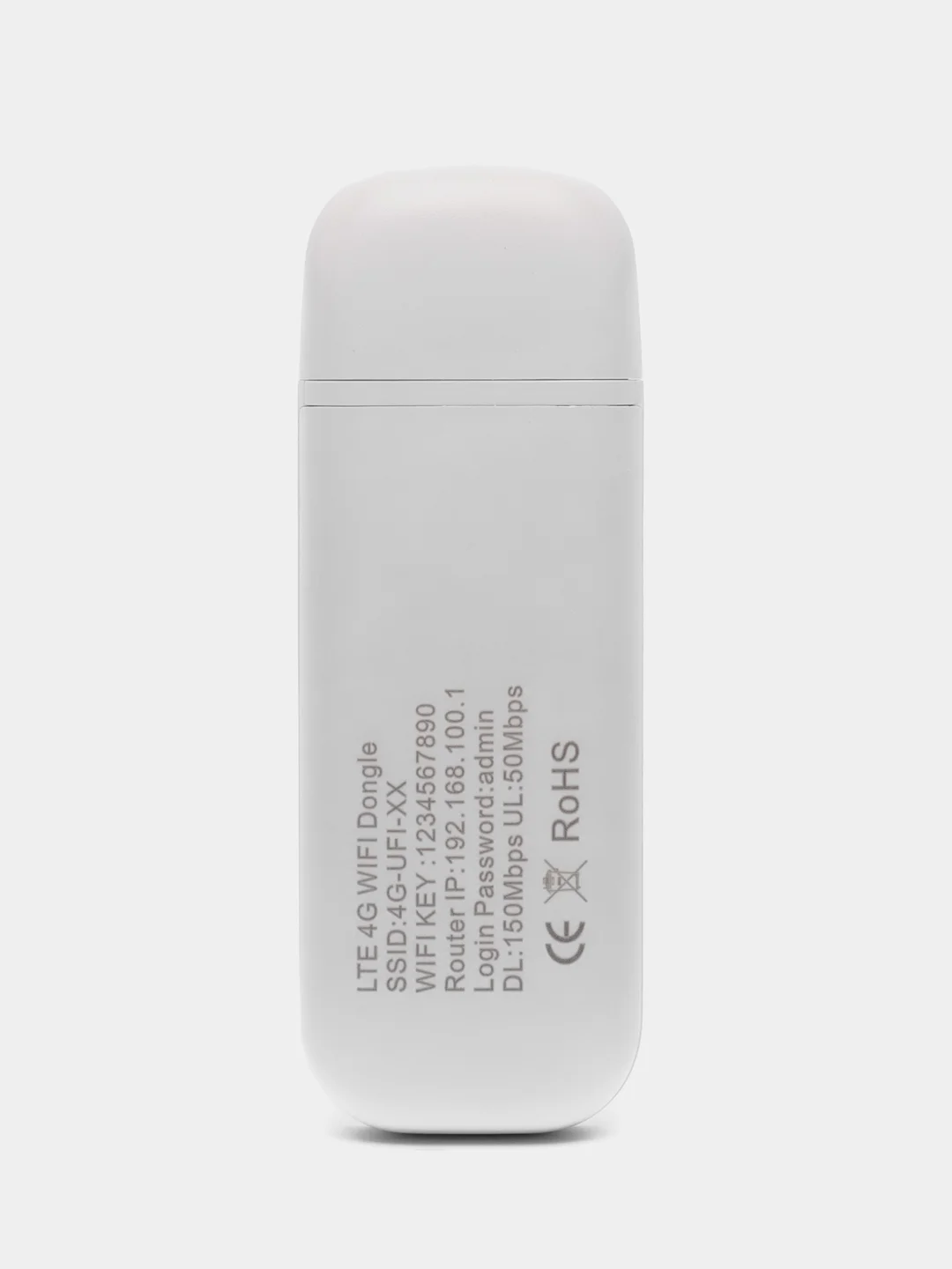 Белый модем LTE 4G USB, с Wi-Fi