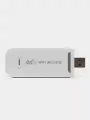 Белый модем LTE 4G USB, с Wi-Fi