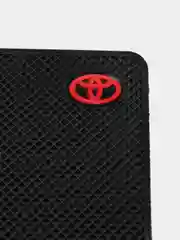 Белый противоскользящий коврик на панель с логотипом автомобиля, не липкий, Toyota