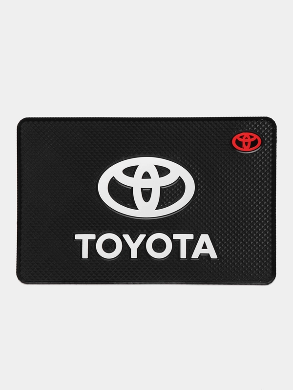 Противоскользящий коврик на панель с логотипом автомобиля, не липкий, Toyota