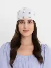 Желтый бандана с принтом
