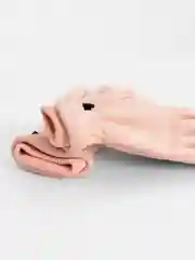 Розовый перчатки флисовые, зимние