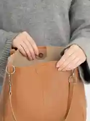 Коричневый сумка женская