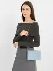 Голубой сумка женская
