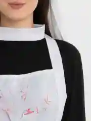 Белый карнавальный костюм монашки