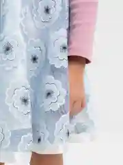 Ледяной юбка фатиновая, детская, для девочек