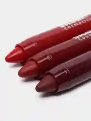 Конфетный помада-карандаш для губ, матовая, в наборе 3 штуки