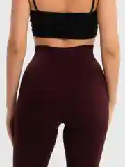 Бордовый легинсы Giulia Leggings 01
