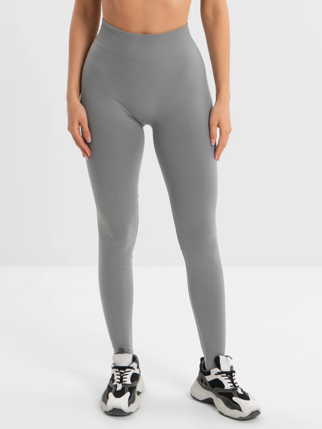 Серый металлик легинсы Giulia Leggings 01