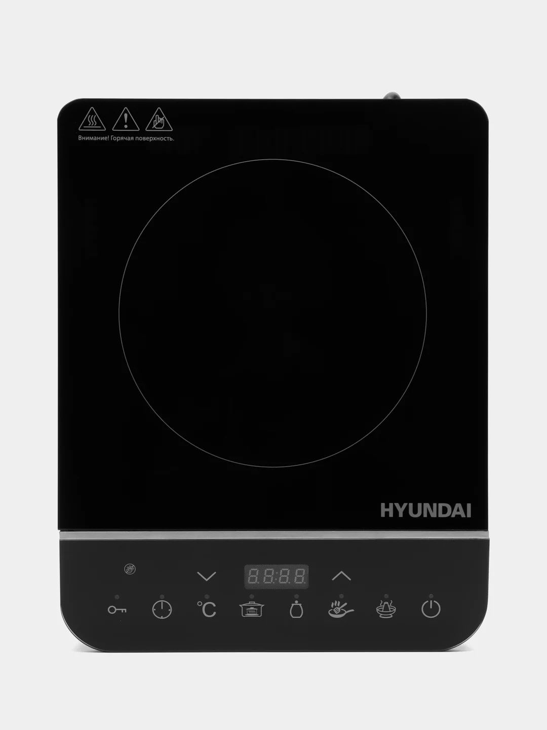 Плита индукционная Hyundai HYC-0104 черный стеклокерамика, настольная