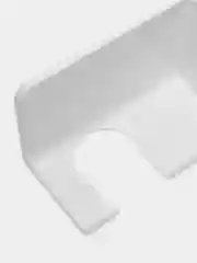 Белый держатель фена со стаканом