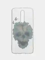 Голубой прозрачный чехол на Huawei Honor 10i, 7A, P40 lite, Y5P, 9S, 8A, 7A, Xiaomi Note 8 Pro, Mi 10