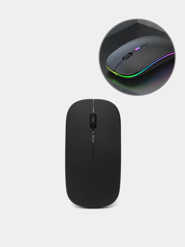 Игровая мышь, компьютерная, беспроводная, бесшумная, Bluetooth