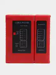 Красный тестер витой пары для кабеля локальной сети LAN UTP / FTP / STP RJ45, RJ11