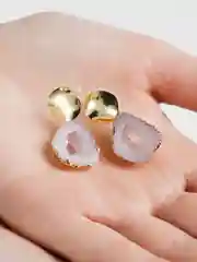 Серьги из смолы и акрила