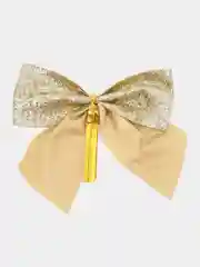 Бронзовый украшение ёлочное "Бантики"