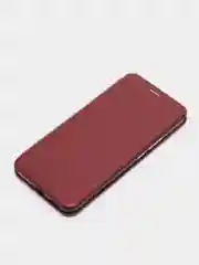 Багровый чехол-книжка для Huawei Nova 11 (Хуавей Нова 11)