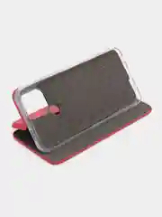 Красный чехол-книжка для Xiaomi Redmi A1+/A2+ Plus/Poco C51 (Сяоми Редми А1+/А2+ Плюс)