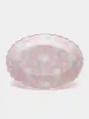 Алый тарелка для закусок, поднос , менажница