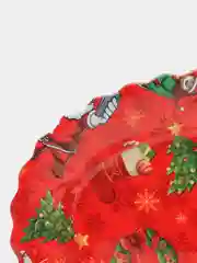 Красный тарелка для закусок, поднос , менажница