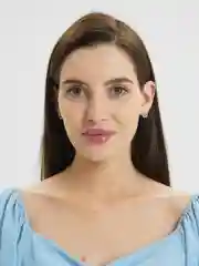 Серьги круглые гвоздики, серьги со стразами