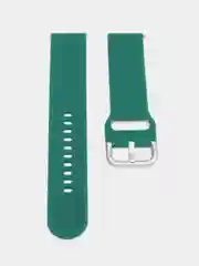 Зеленый силиконовый ремешок универсальный для Xiaomi Amazfit Bip / Samsung / Huawei, 20 мм