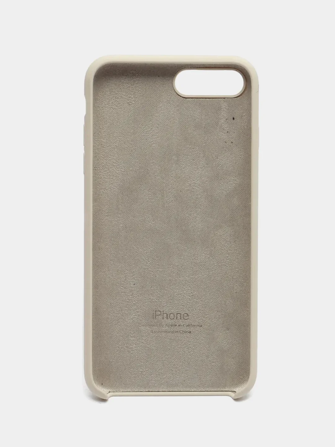 Слоновая кость чехол Silicone Case ( Чехол силиконовый ) для iPhone 7/ iPhone 7 plus