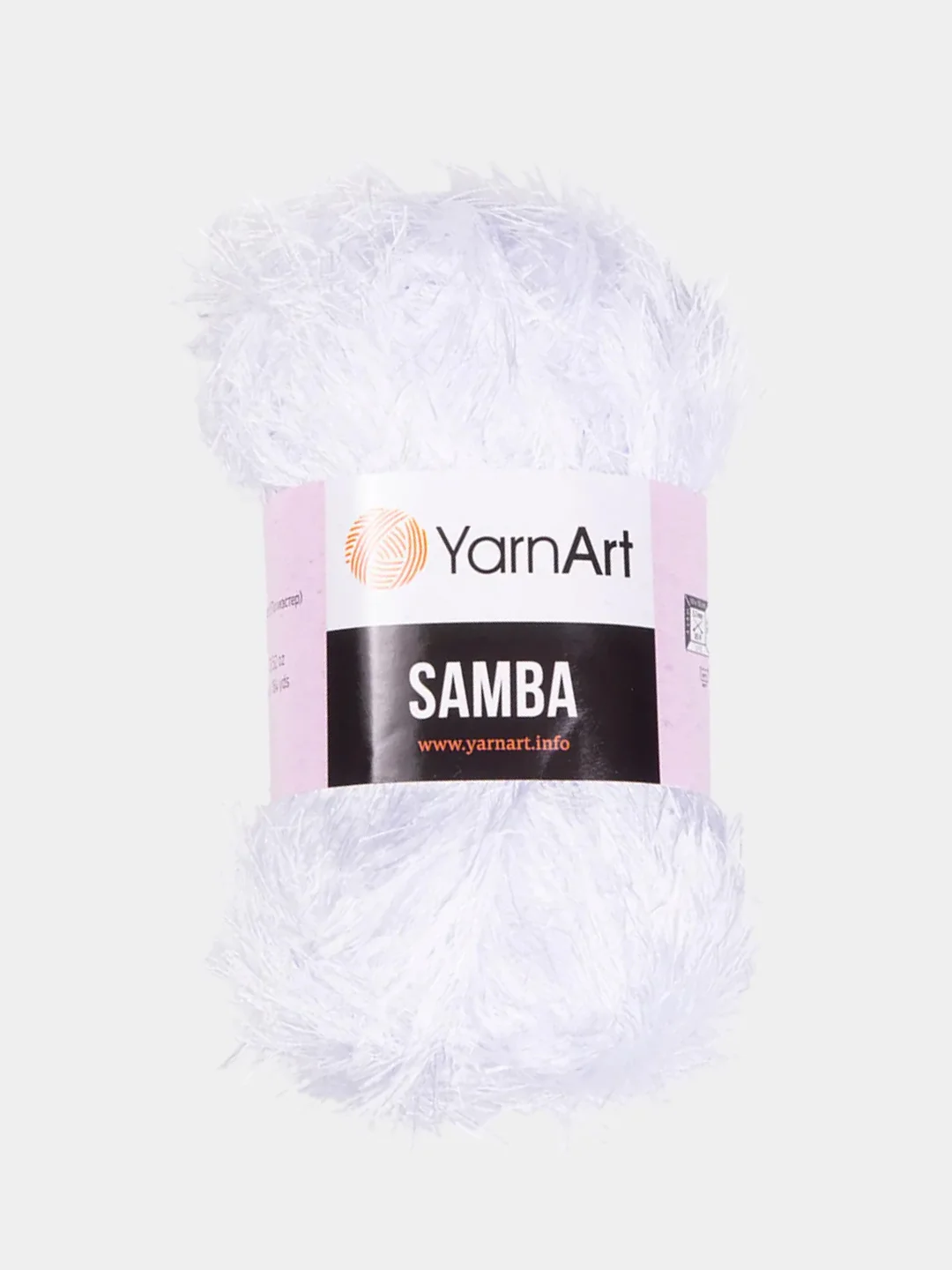 Прозрачный пряжа YarnArt Samba, 150 м, 100 г, 100% полиэстер