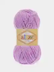 Лавандовый пряжа Alize Softy, 50 г 115 м, 100% полиэстер