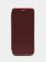 Бордовый чехол-книжка OPPO A54 / OPPO A16 / OPPO A55 5G