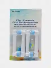 Белый насадки для электрической зубной щетки Oral-B, Braun