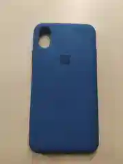Алый чехол с бархатом внутри IPhone X / XS