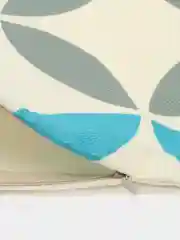 Багровый декоративная наволочка Geometric Letters, на подушку