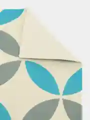 Багровый декоративная наволочка Geometric Letters, на подушку