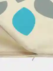 Коричневый декоративная наволочка Geometric Letters, на подушку
