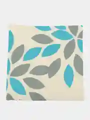 Коричневый декоративная наволочка Geometric Letters, на подушку