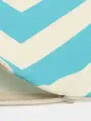 Серый декоративная наволочка Geometric Letters, на подушку