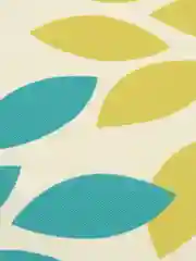 Терракотовый декоративная наволочка Geometric Letters, на подушку