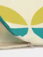 Угольный декоративная наволочка Geometric Letters, на подушку